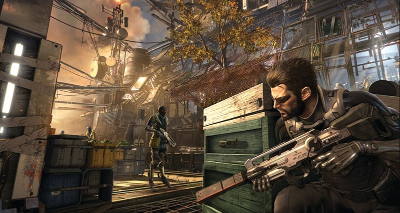 The poster image for Deus Ex: Mankind Divided 