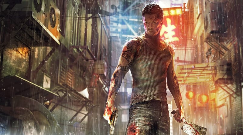 The poster image for Sleeping Dogs