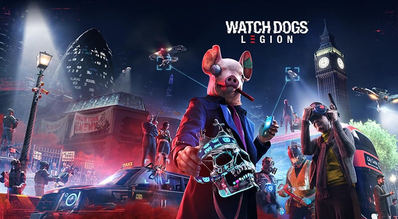 The poster image for Watch Dogs Legion
