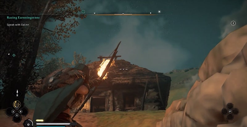 how to burn down a house assassins creed valhalla