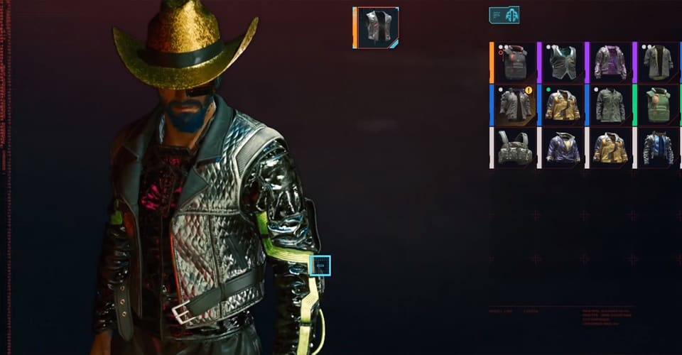 how to get gold cowboy hat cyberpunk 2077