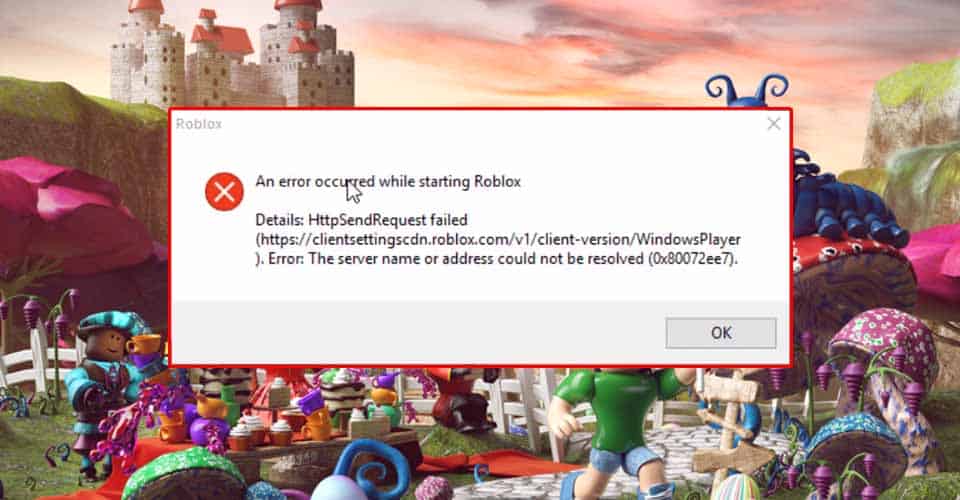Roblox: How to Fix An error occurred while starting