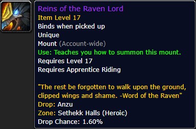 wow shadowlands 10 rare mounts to farm daily