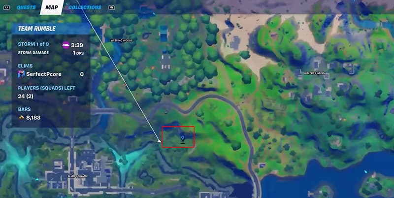 fortnite chapter 2 season 5 all xp coin locations week eight