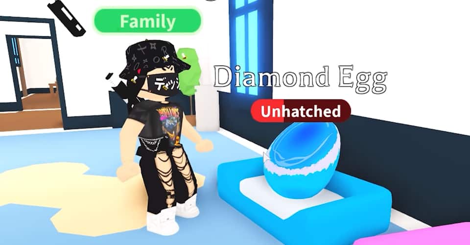 Diamond Egg | How to Get Diamond in Adopt Me