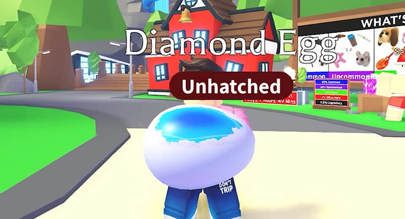 how to get a diamond egg in adopt me