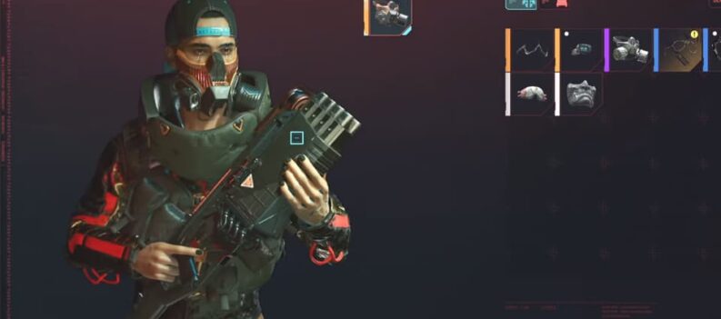 how to get free legendary gas mask cyberpunk 2077