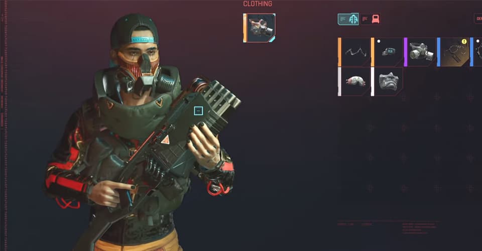 How to Get Free Legendary Gas Mask in Cyberpunk 2077