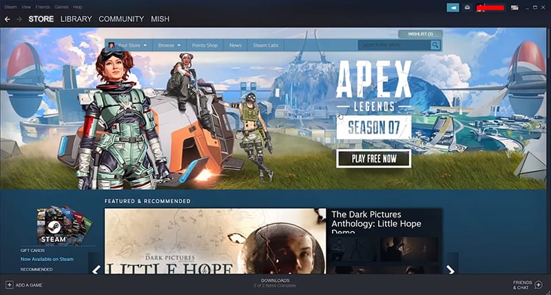 how to move apex from origin to steam