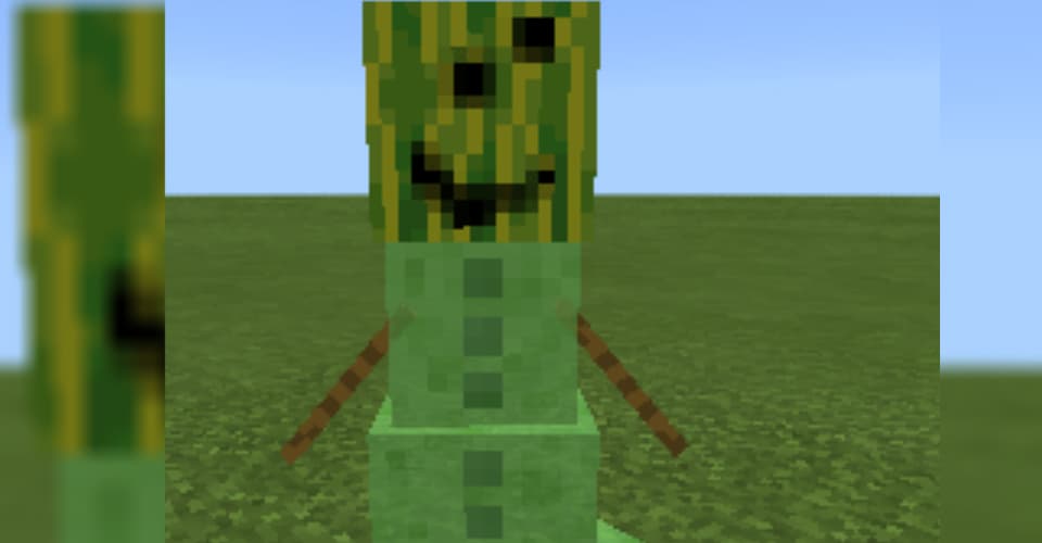 Minecraft How To Summon A Slime Golem