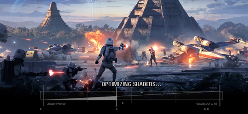 star wars battlefront 2 how to fix stuck on optimizing shaders