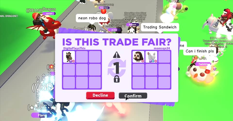 Roblox Adopt Me Trading Values - What is Mega Neon Hyena Worth