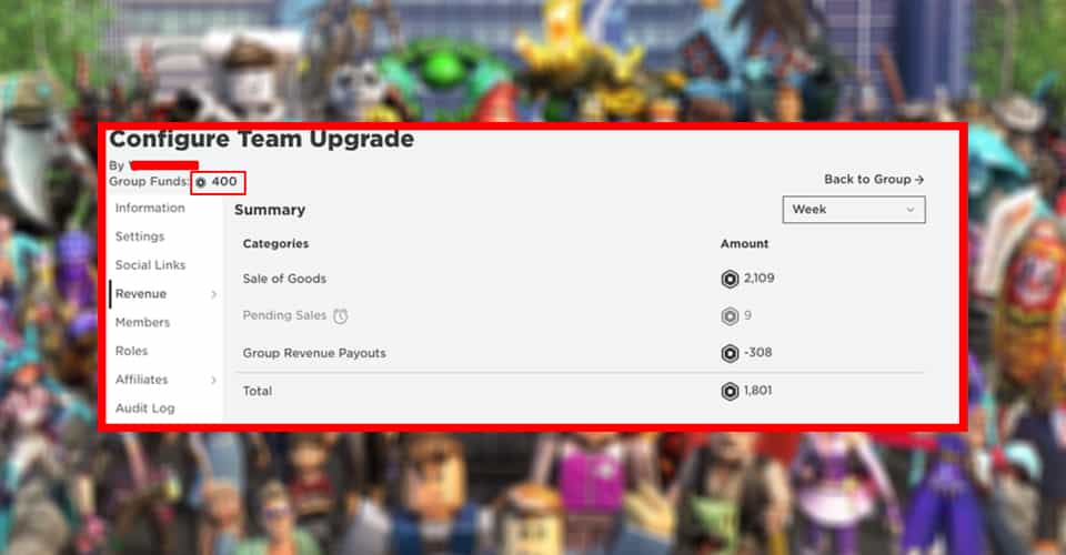 how to add group funds roblox mobile 2021