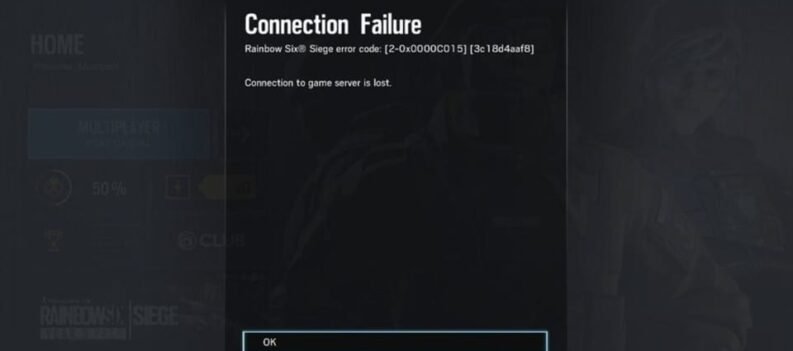 fix rainbow six siege connection error ps4