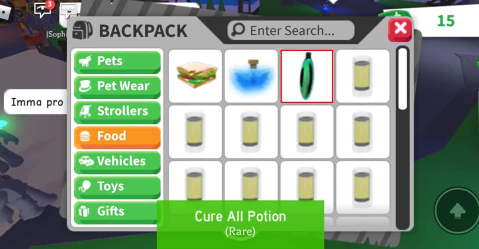 Adopt Me: How Much is a Cure All Potion Worth