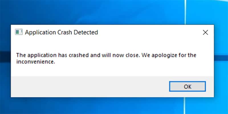fortnite how to fix application crash detected