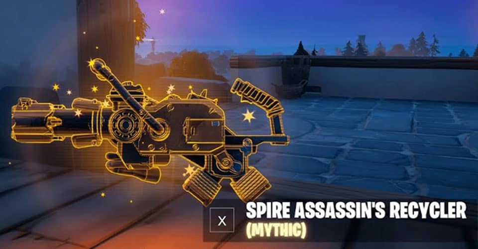 How to get the Mythic Spire Assassin’s Recycler Fortnite