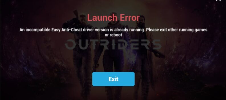 outriders how to fix anti cheat error