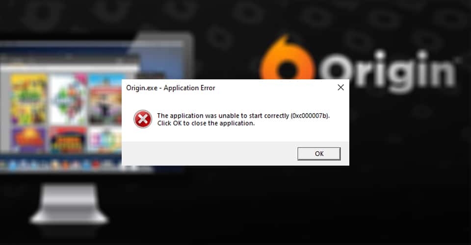 Easy Fix: Origin Error 0xc00007b | Unable to Start Correctly