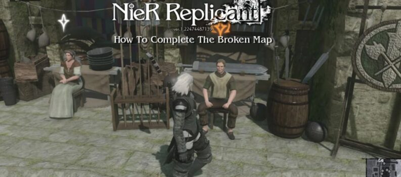 nier replicant the damages map quest guide
