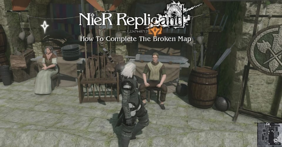 NieR Replicant: The Damaged Map Quest Guide