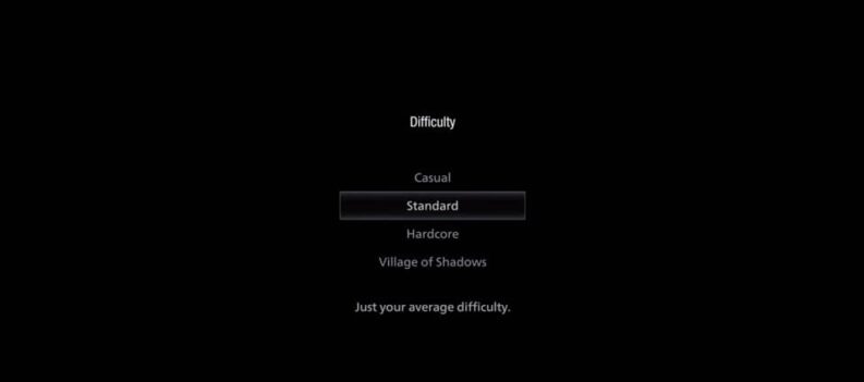 resident evil village difficulty which one is for you
