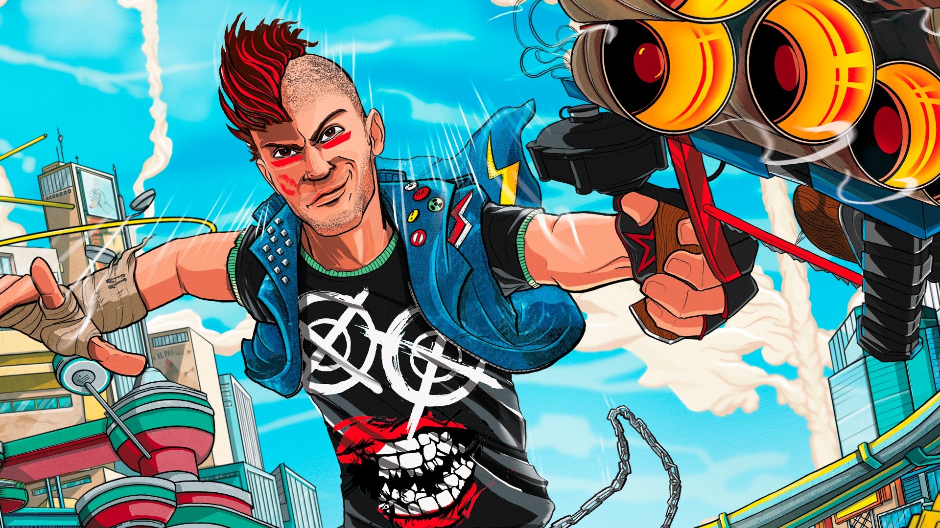 Sunset Overdrive 2 by DALL-E mini : r/sunsetoverdrive