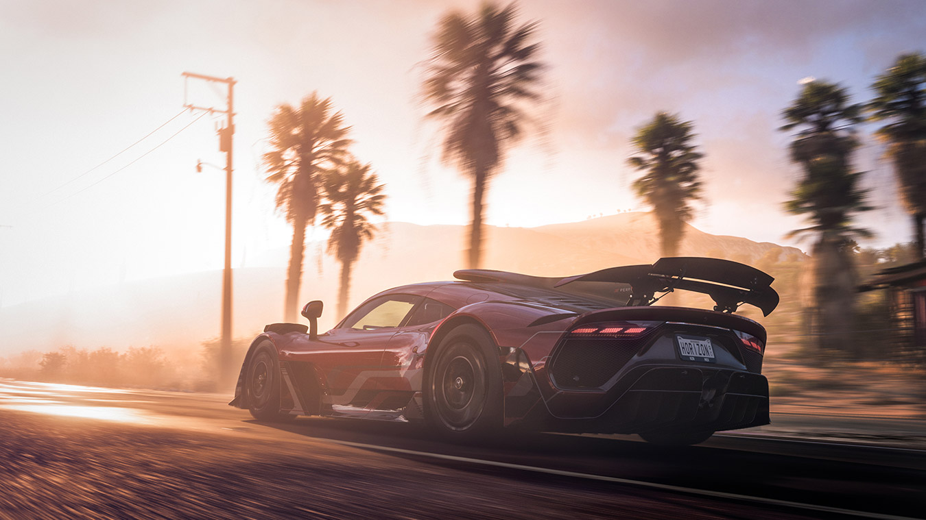 Forza Horizon 5: 30 FPS in base mode, 60 FPS in performance mode