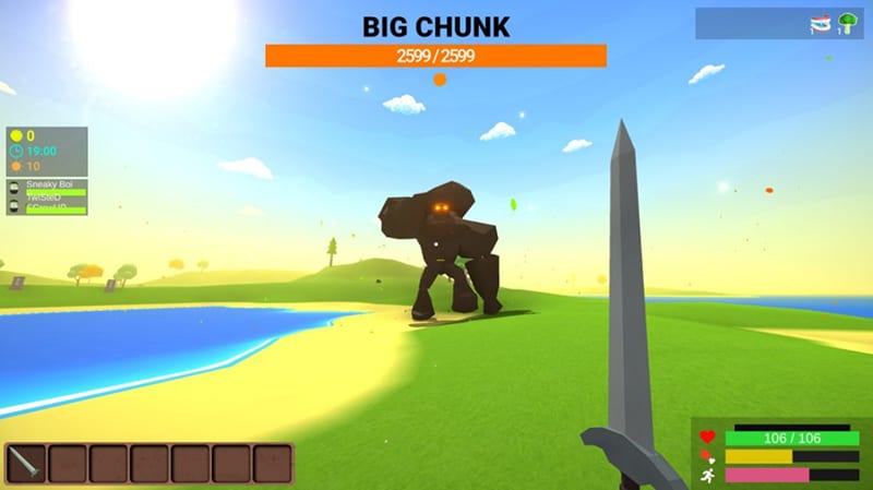 muck how to beat big chunk