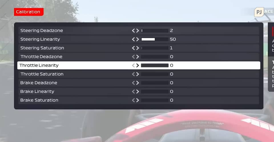 best controller setting for f1 2020