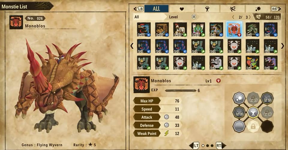 Where To Find Monoblos in Monster Hunter Stories 2