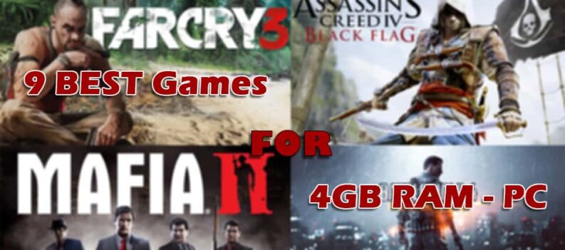 9 best games for 4 gb ram pc