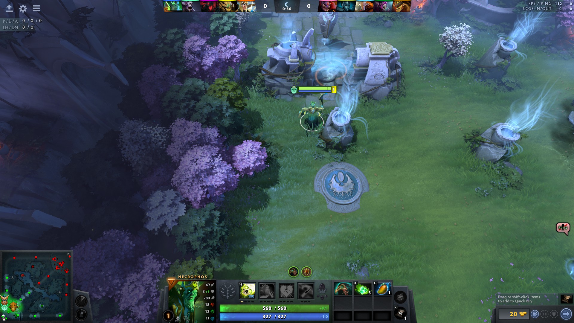 How to Change the Map Position in DOTA 2