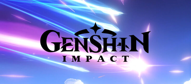 Genshin Logo wish BG