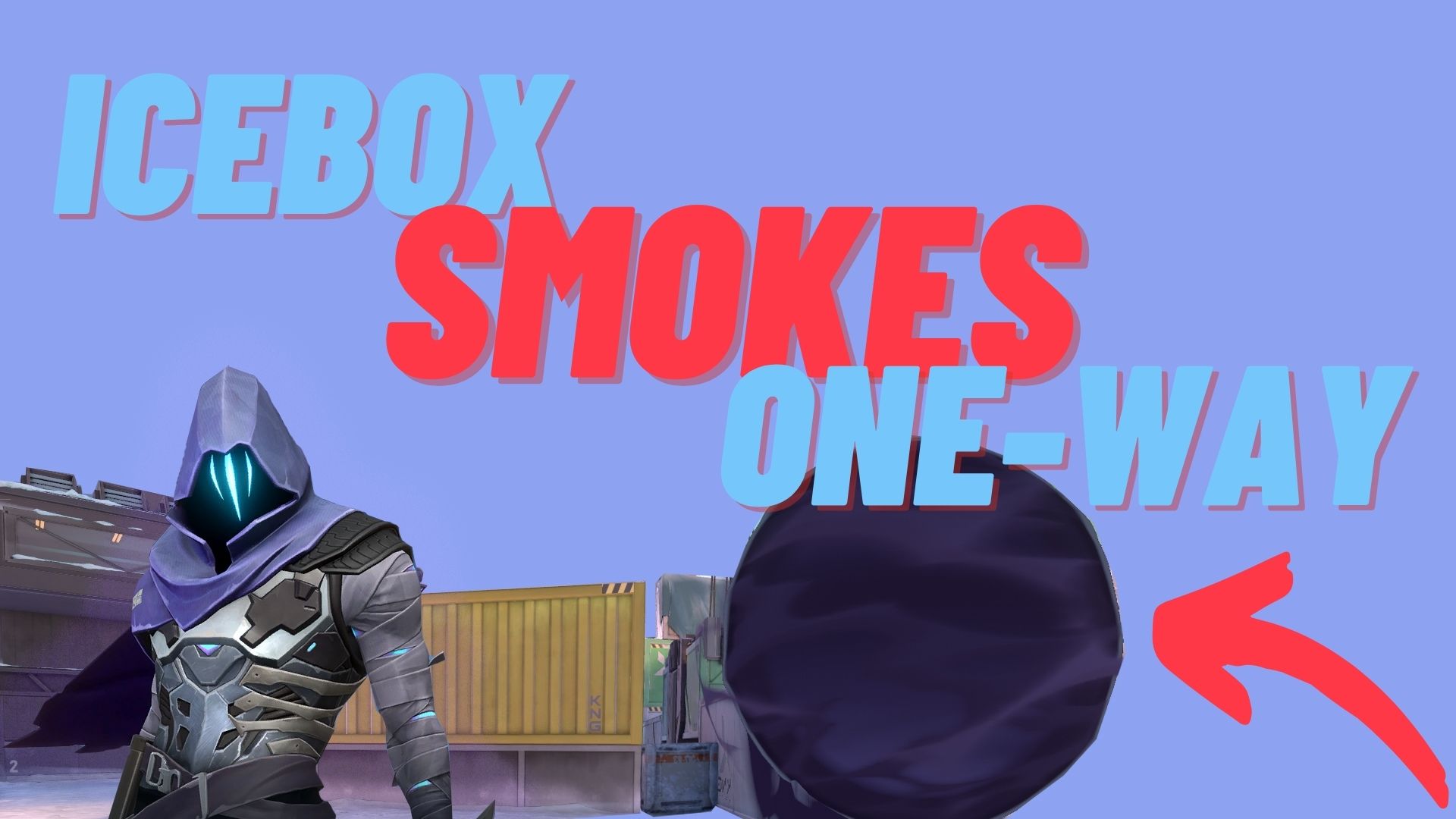 Valorant: The Best Omen One Way Smokes on Icebox (Defending)