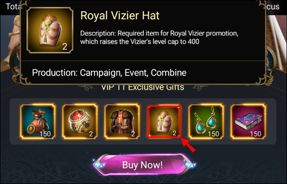 v11 royal vizer hat