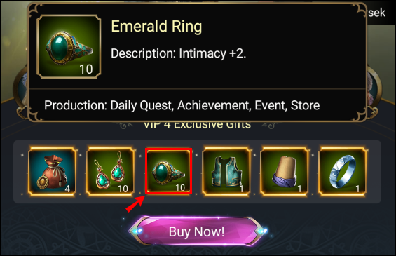v4 emerald ring