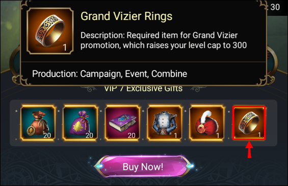 v7 grand vizier rings