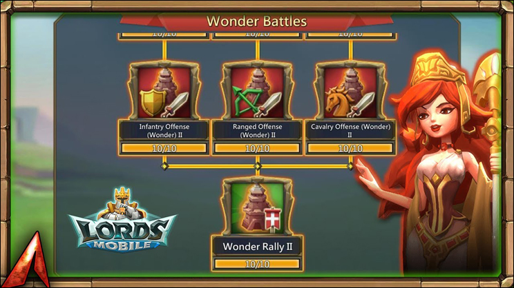 Lords Mobile - Thursday Tactics During the Wonder Wars