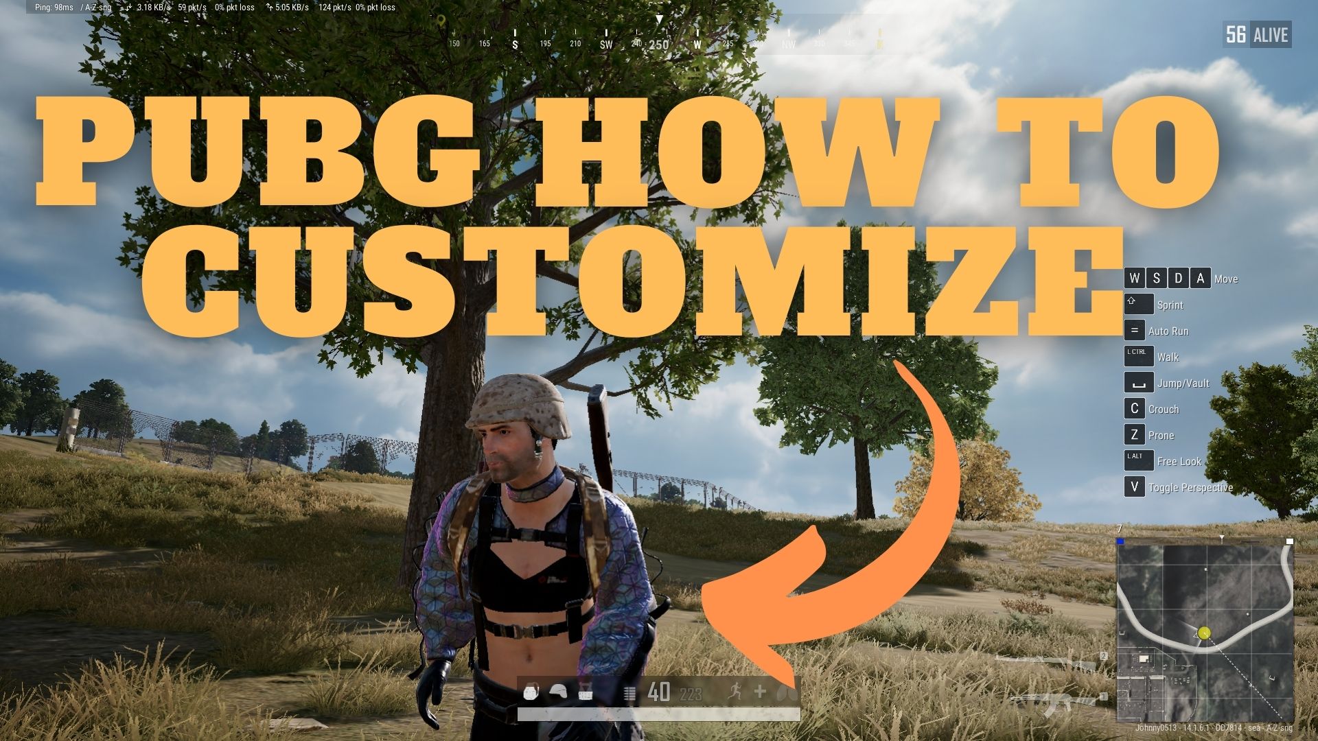 How to Customize Your Character in PUBG