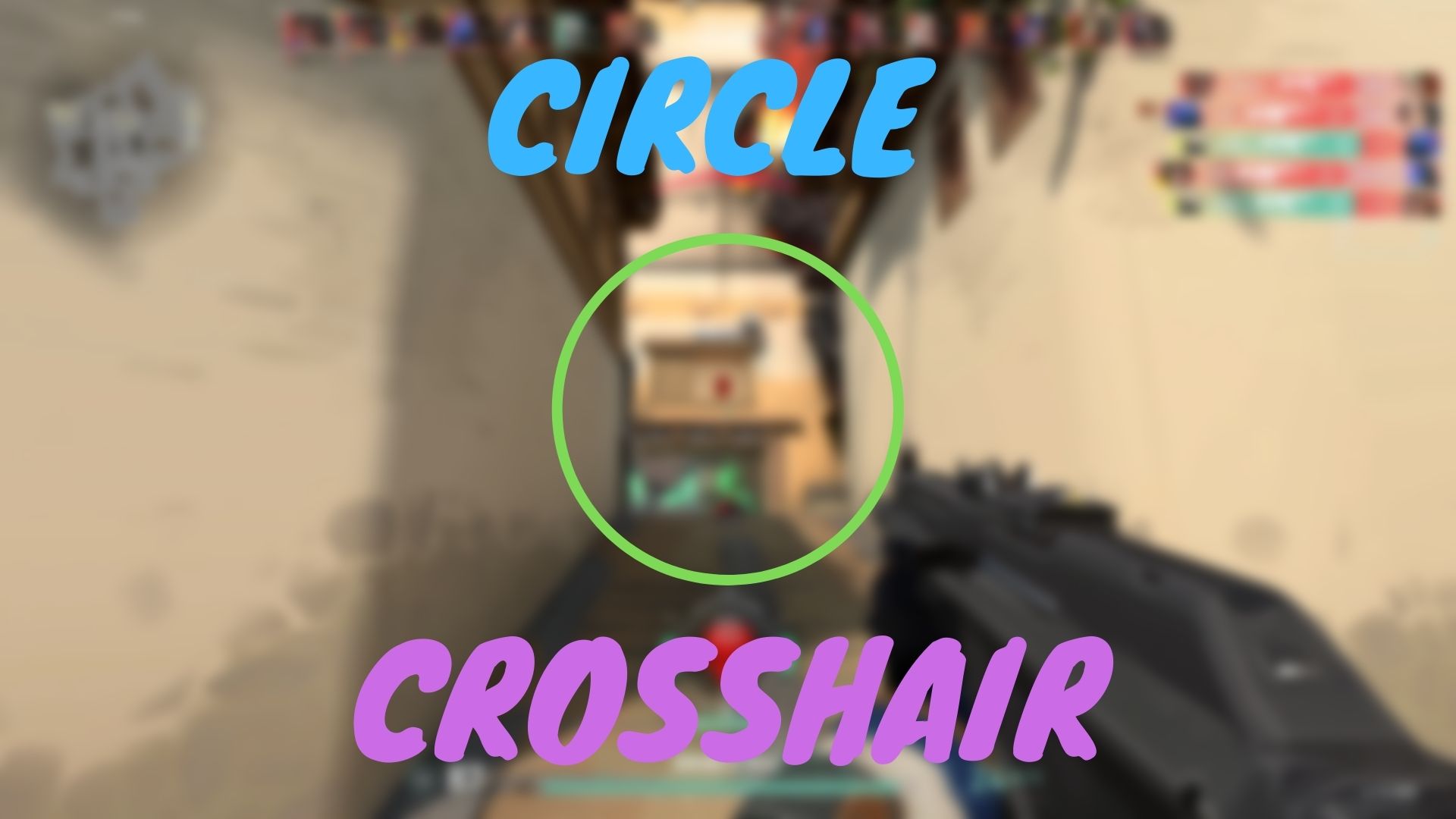 VALORANT: How to Make A Circle Crosshair