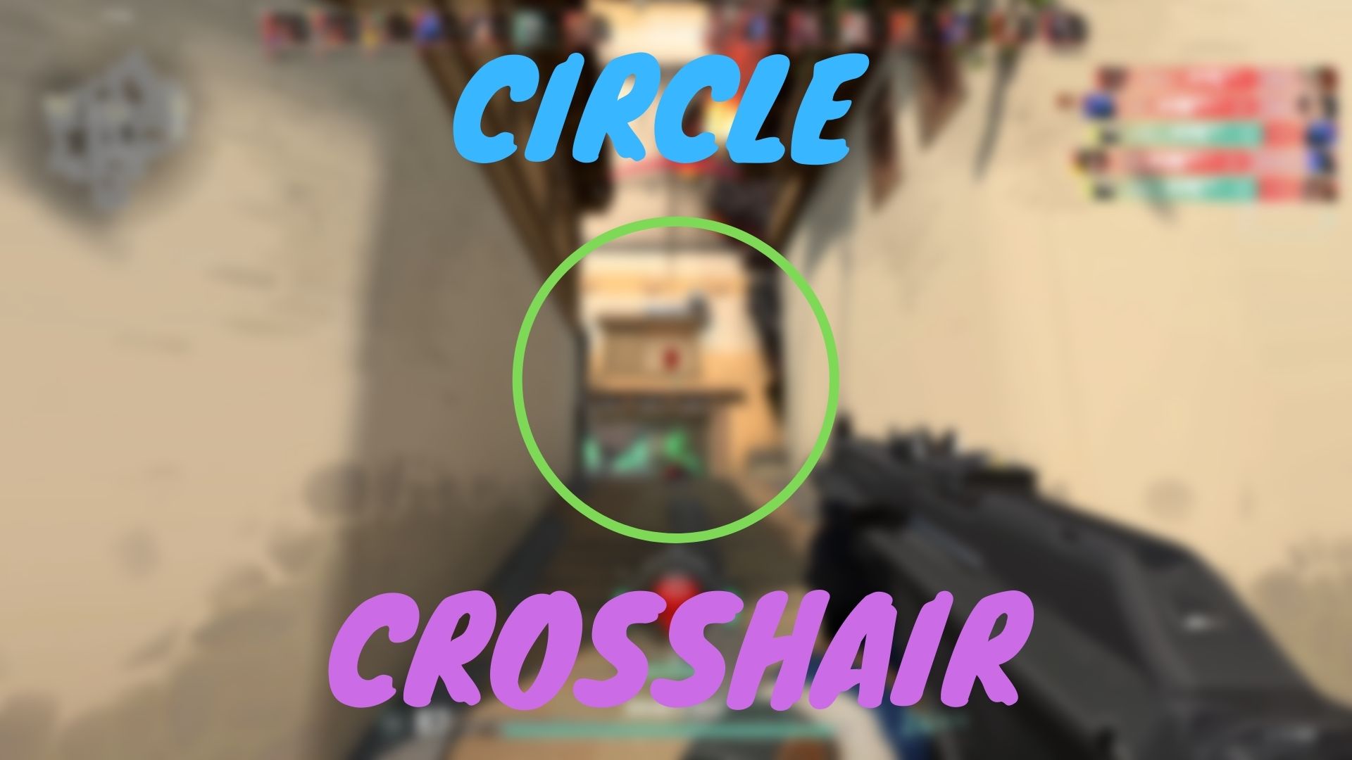 circle crosshair valorant