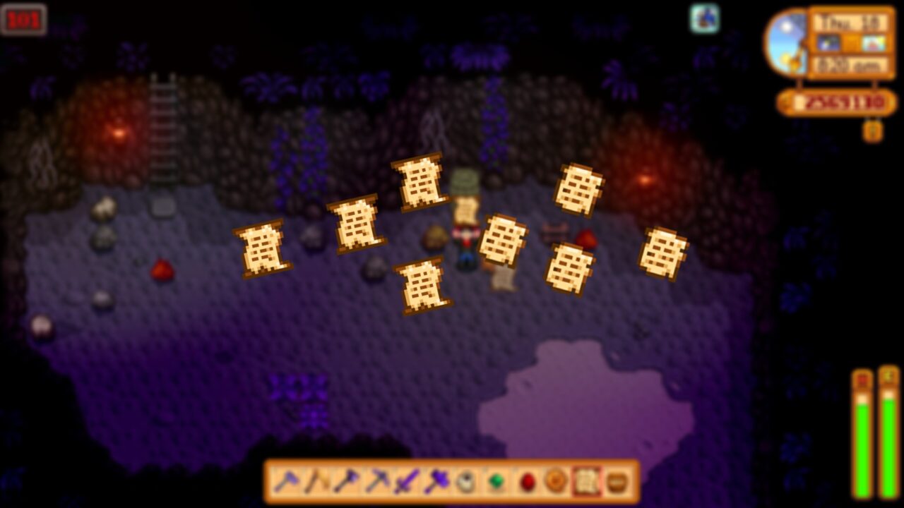 The Complete Secret Notes and Journal Scraps Stardew Valley Guide