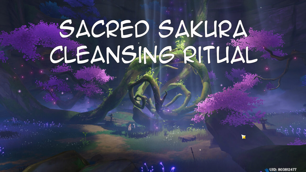 Complete The Sacred Sakura Cleansing Ritual 3/3 Genshin Impact: Sacred Sakura Cleansing Ritual Quest Guide - Player