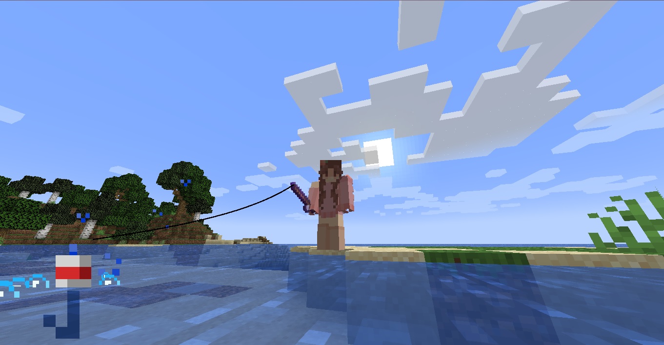 How To Use A Fishing Rod in Minecraft