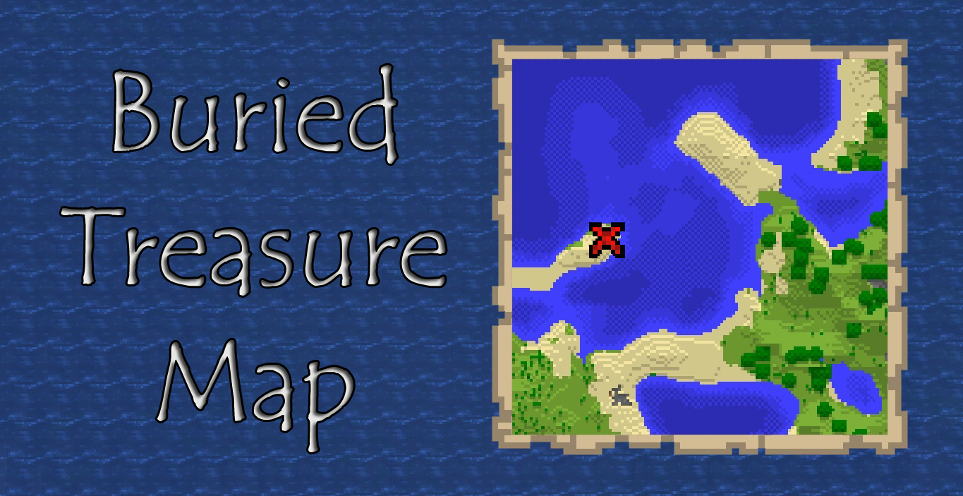 How To Use A Buried Treasure Map in Minecraft