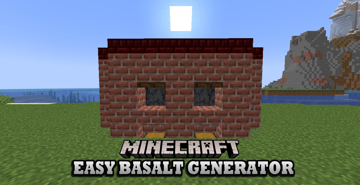 How To Build A Basalt Generator in Minecraft