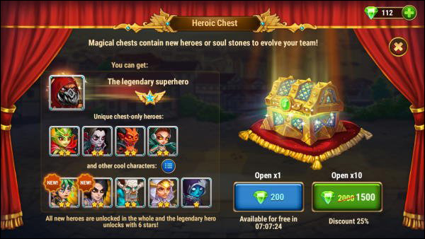heroic chests