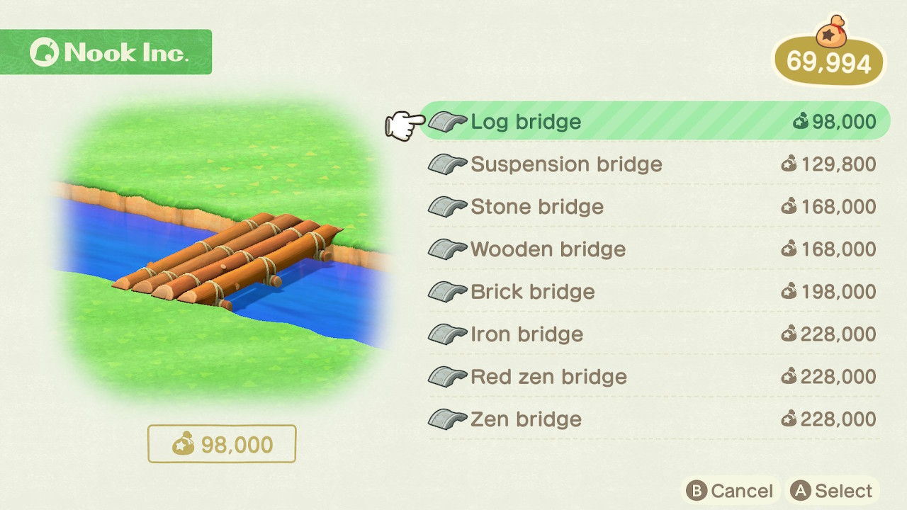 How To Build Bridges and Inclines in Animal Crossing New Horizons