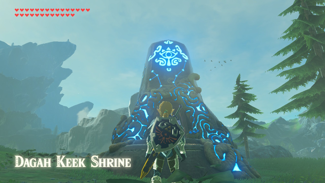 The Legend of Zelda Breath of the Wild: Dagah Keek Shrine Guide (The Ceremonial Song Shrine Quest)